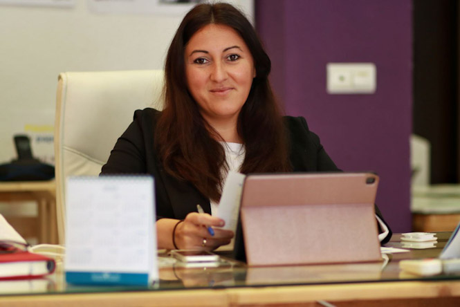 La diputada provincial de Podemos, Alejandra Durán (PODEMOS) 