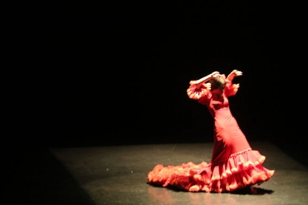 Imagen de la actuación de Alba Fajardo (AYTO. ALMUÑECAR) 