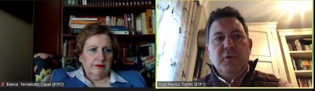 Imagen de la reunión telemática (EASP)