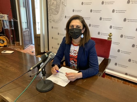La Concejal del PSOE en el Ayuntamiento de Granada, Raquel Ruz (PSOE)