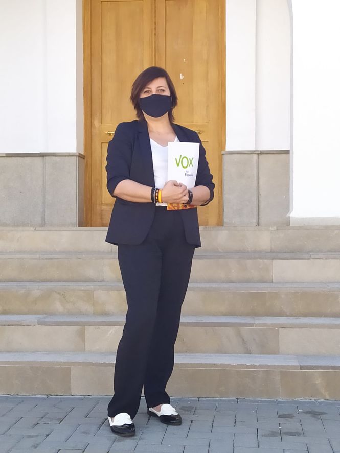 Sonia Sánchez, portavoz VOX en el Ayuntamiento de Granada (VOX)