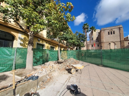 Obras en la Plaza de España (AYTO. MOTRIL)