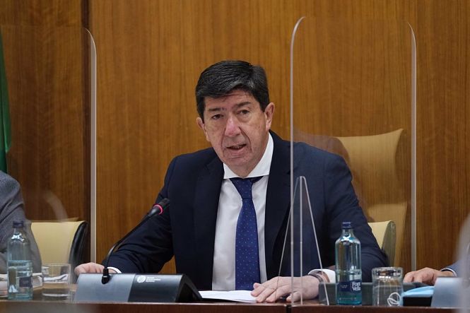 El vicepresidente de la Junta y consejero, Juan Marín, en imagen de archivo (JUNTA DE ANDALUCÍA) 