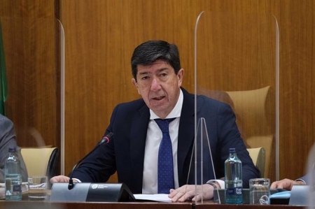 El vicepresidente de la Junta y consejero, Juan Marín, en imagen de archivo (JUNTA DE ANDALUCÍA) 