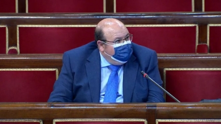 José Robles durante su intervención (PP) José Robles durante su intervención (PP)