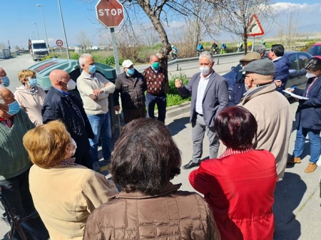Imagen de la visita a Santa Fe (DIPUTACIÓN)