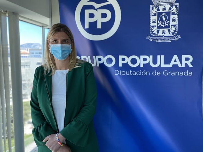 La portavoz del PP en Diputación, Inmaculada Hernández (PP)