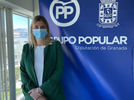 La portavoz del PP en Diputación, Inmaculada Hernández (PP)
