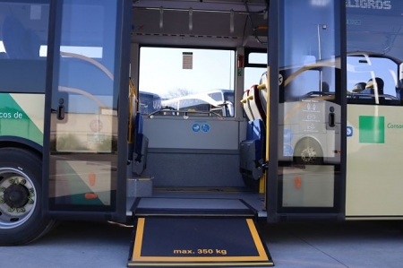 Nuevo autobús del consorcio de transportes (JUNTA) 