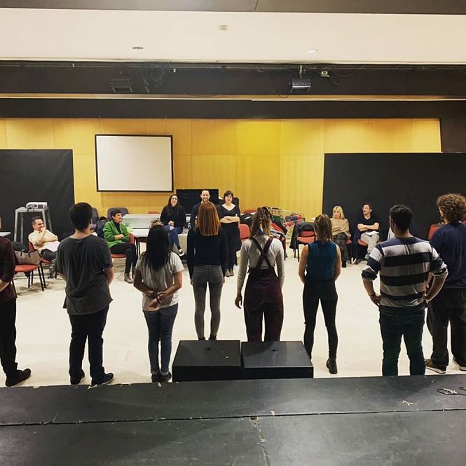 Imagen del laboratorio de actores (JUNTA) 