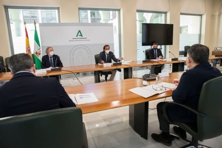 Reunión celebrada en la sede de la Junta (JUNTA) 