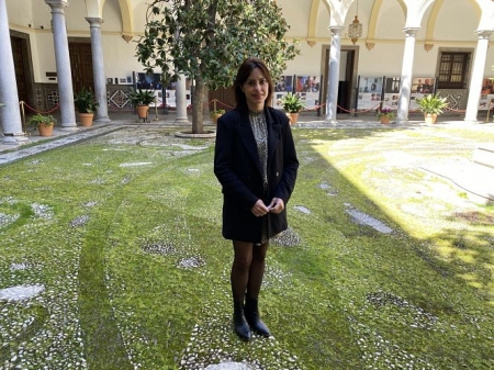 Mónica Rodríguez , concejal de Vox en el Ayuntamiento de Granada (VOX)
