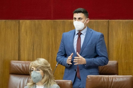 El parlamentario andaluz del PP,  Rafael Caracuel (PP) 