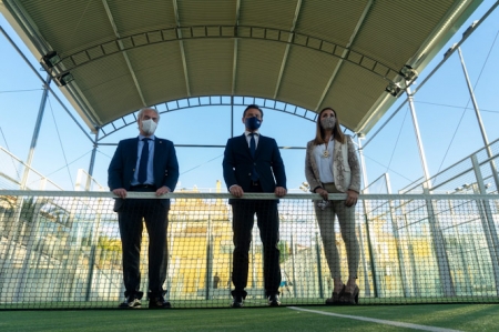 Imagen de la visita al Centro de Pádel Sierra Nevada (AYTO. GRANADA)