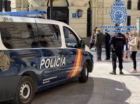 Imagen de un furgón policial (POLICÍA NACIONAL)
