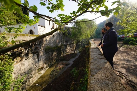 Imagen de la visita al Valle del Darro (PSOE)