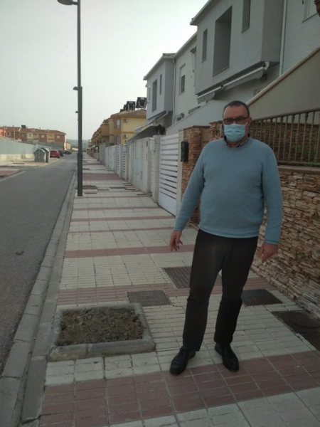 El portavoz de `Somos Chauchina` (PODEMOS) El portavoz de `Somos Chauchina` (PODEMOS)