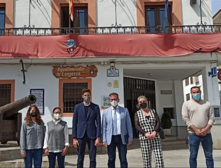 Imagen de la visita a Lanjarón (JUNTA)