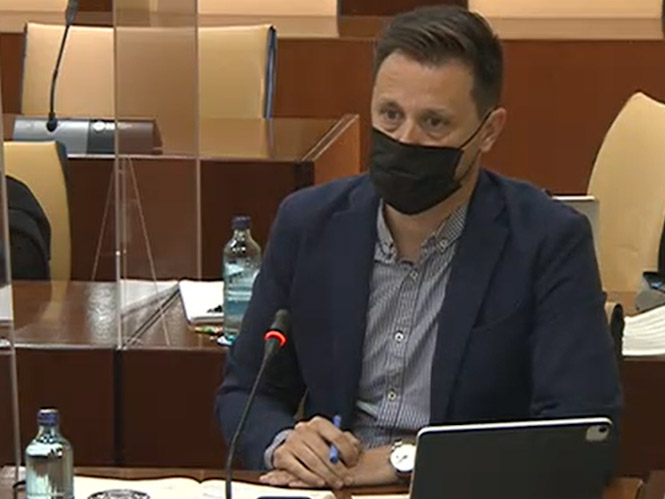 El parlamentario andaluz del PSOE, Juan José Martín Arcos (PSOE)