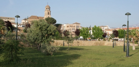 Vista de una zona verde de Alhendín (AYTO. ALHENDÍN) Vista de una zona verde de Alhendín (AYTO. ALHENDÍN)