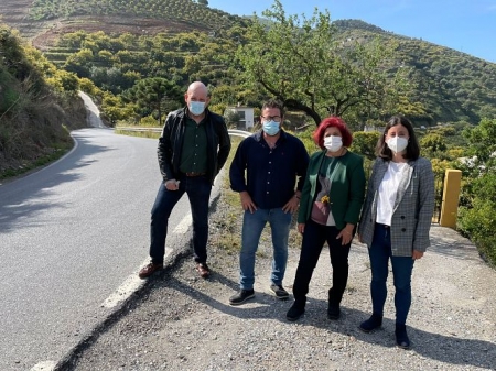 Imagen de la visita a Jete (PSOE)