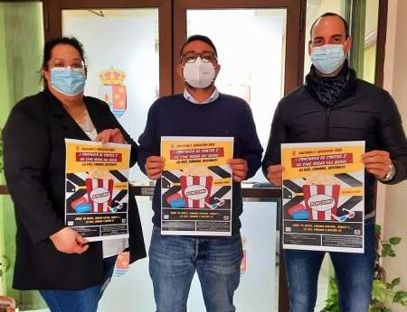 Las autoridades vegueñas presentan el primer Concurso de Cortos de Cine 2` (AYTO. VEGAS DEL GENIL) Las autoridades vegueñas presentan el primer Concurso de Cortos de Cine 2` (AYTO. VEGAS DEL GENIL)