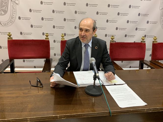 El concejal del PSOE en el Ayuntamiento de Granada, José María Corpas (PSOE)