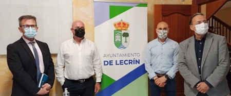 El Delegado de turismo, Gustavo Rodríguez ha visitado Lecrín (JUNTA)