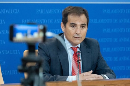 José Antonio Nieto, este miércoles (ANTONIO DELGADO-ROIG/PP-A)