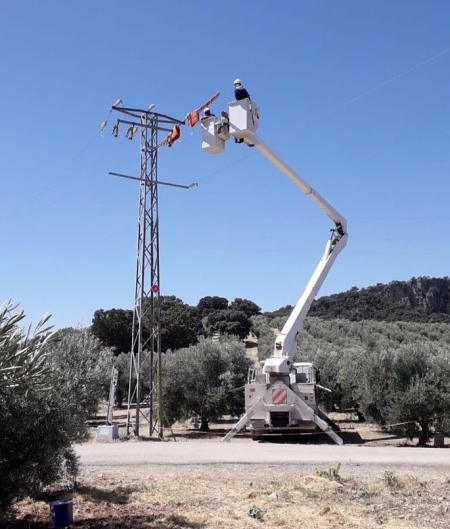 Endesa invierte 20.000 euros en el refuerzo del suministro en los municipios de la comarca de Loja (Granada) (ENDESA)