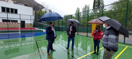 Visita al polideportivo de Miraflores (AYTO. MONACHIL) Visita al polideportivo de Miraflores (AYTO. MONACHIL)