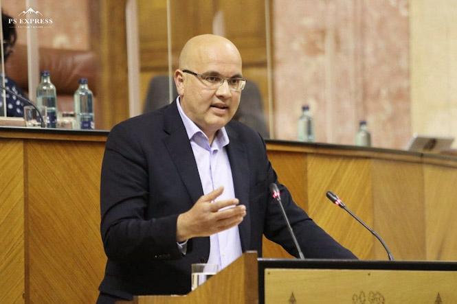 El parlamentario andaluz de Ciudadanos, Raúl Fernández (CS)