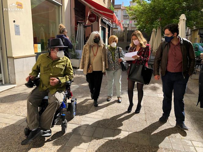 Imagen de la visita a la Calle Aben Humeya (AYTO. GRANADA)