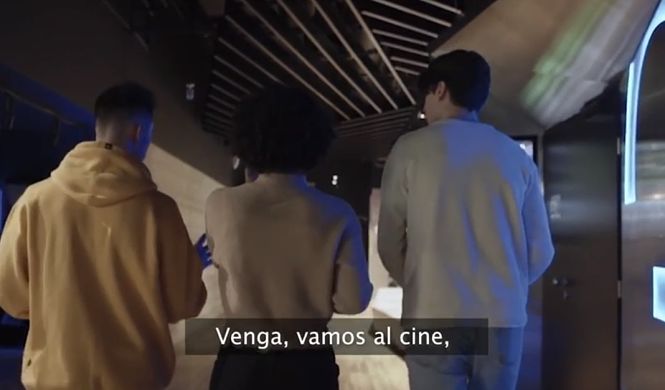 Fotograma del video de apoyo a la Cultura (DIPUTACIÓN)