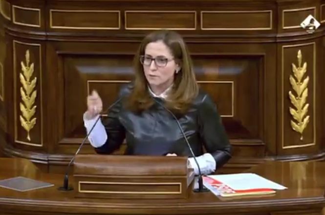 Inmaculada Oria en el Congreso de los Diputados )PSOE)
