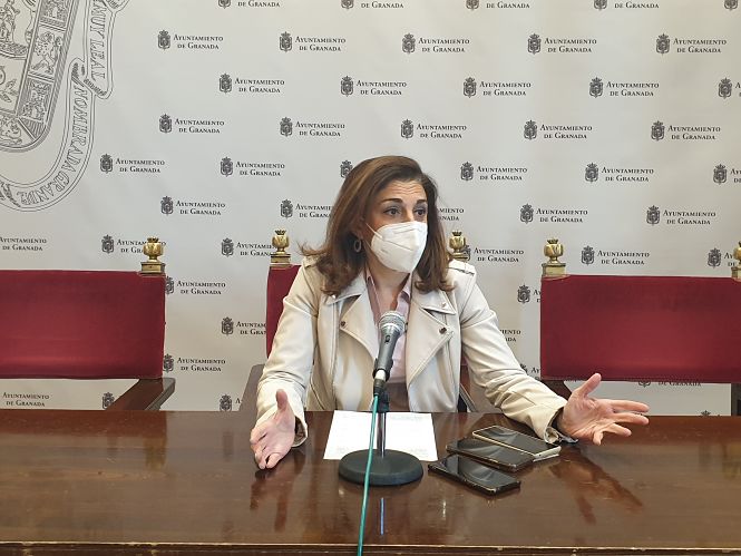 La Concejal del PSOE en el yuntamiento de Granada, Raquel Ruz (PSOE)