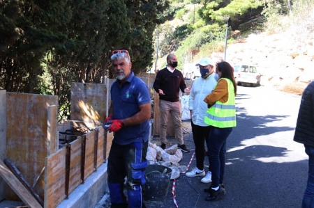 Imagen de las obras (AYTO. ALMUÑÉCAR)
