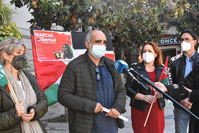 Presentación de la marcha por la libertad (IU)