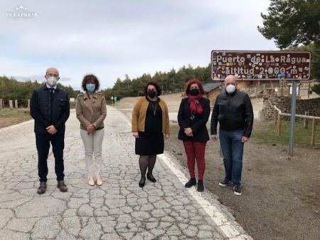 Visita al Puerto de La Ragua (PSOE)