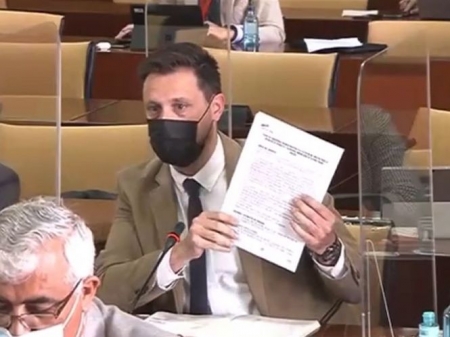 El parlamentario andaluz del PSOE, Juan José Martín Arcos (PSOE)