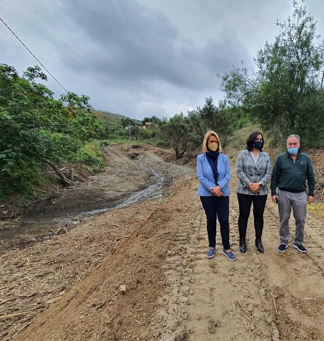 Imagen de la visita a las obras (AYTO. MOTRIL)