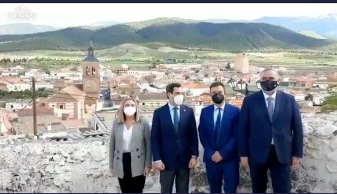 Visita de Juanma Moreno a La Calahorra (JUNTA DE ANDALUCÍA)