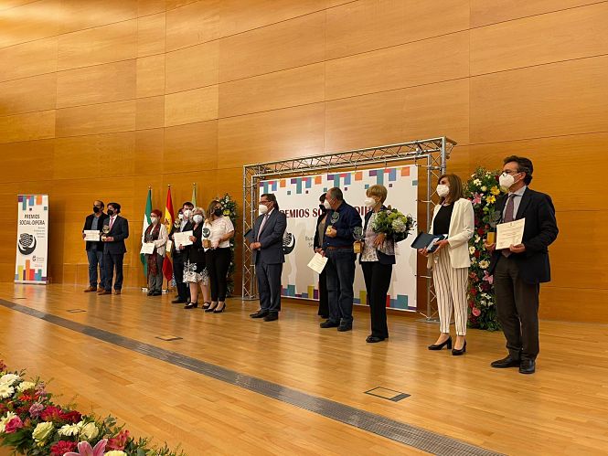 Galardonados en los premios Social-Dipgra (DIPUTACIÓN)