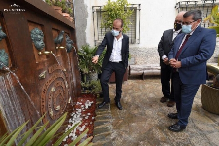 Imagen de la visita a Soportújar (R. MARTÍNEZ / DIPGRA)