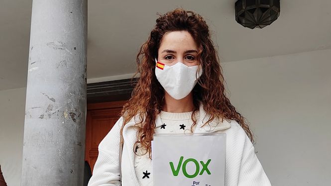 Libertad Padrones, portavoz de VOX en el Ayuntamiento de Ogijares (VOX)