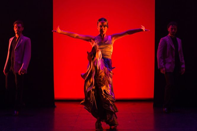 Ensayo del Ballet flamenco de Andalucía (JUNTA)