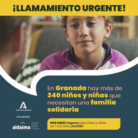 Campaña de Aldaima por el acogimiento familiar (ALDAIMA)