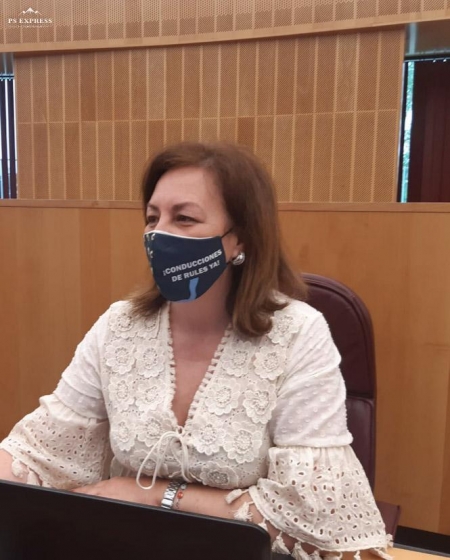 La Diputada Provincial de Vox, Cristina Jiménez (VOX)