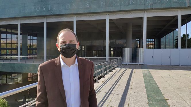 El parlamentario andaluz de Vox, Francisco Ocaña (VOX)