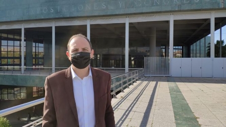 El parlamentario andaluz de Vox, Francisco Ocaña (VOX)